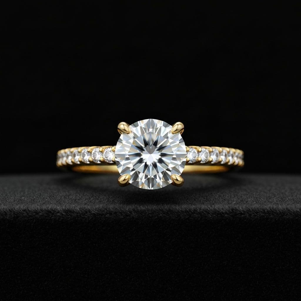 טבעת יהלום יוקרתית